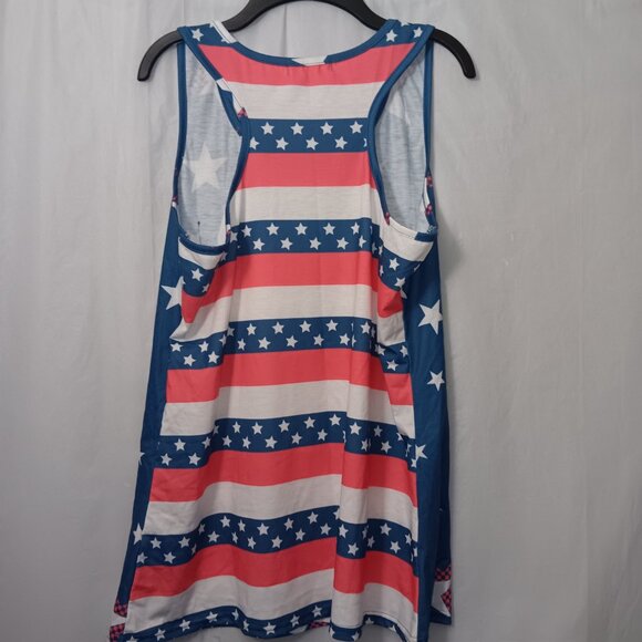 STARS AND STRIPES PATRIOTIC TANKTOP - Picture 6 of 13